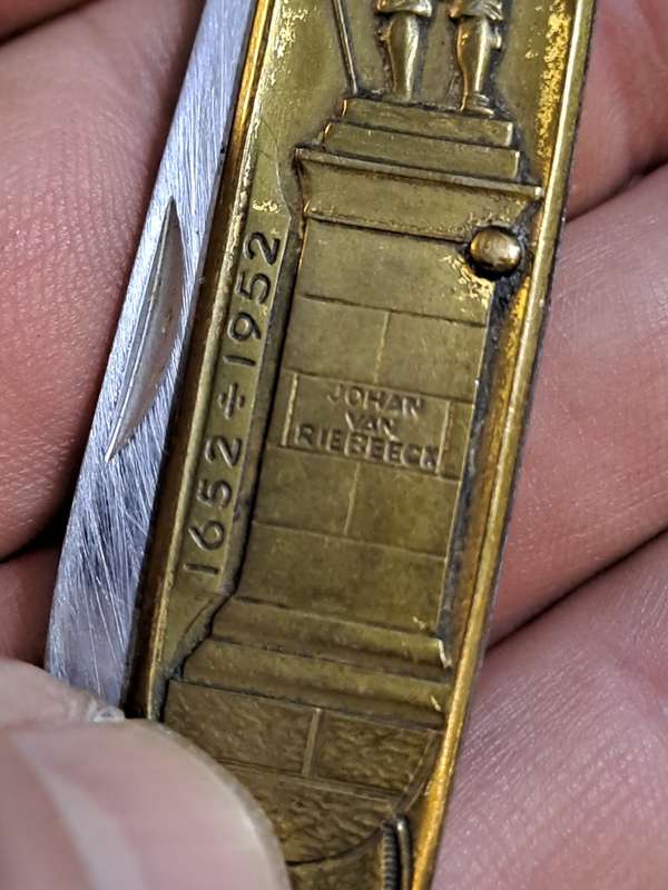 Solingen Johan van Riebeek pocket knife
