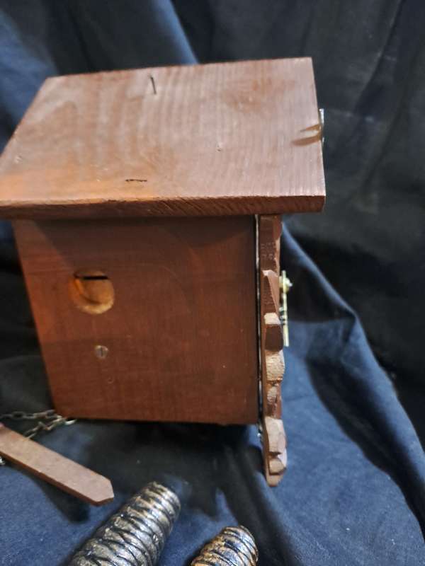 Cuckoo clock made in Germany  not tested (some slight damage)