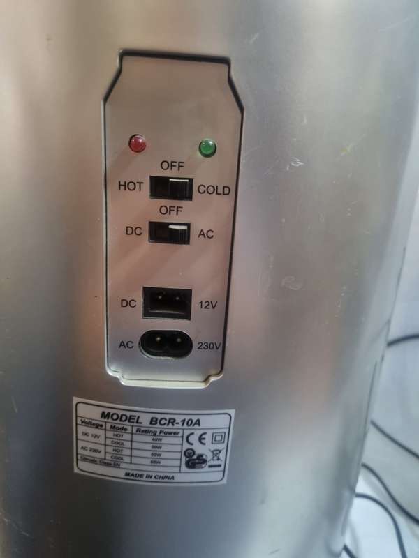 Coca-Cola mini can ac/dc fridge working