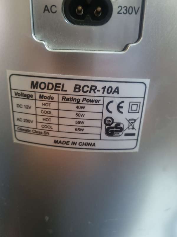 Coca-Cola mini can ac/dc fridge working
