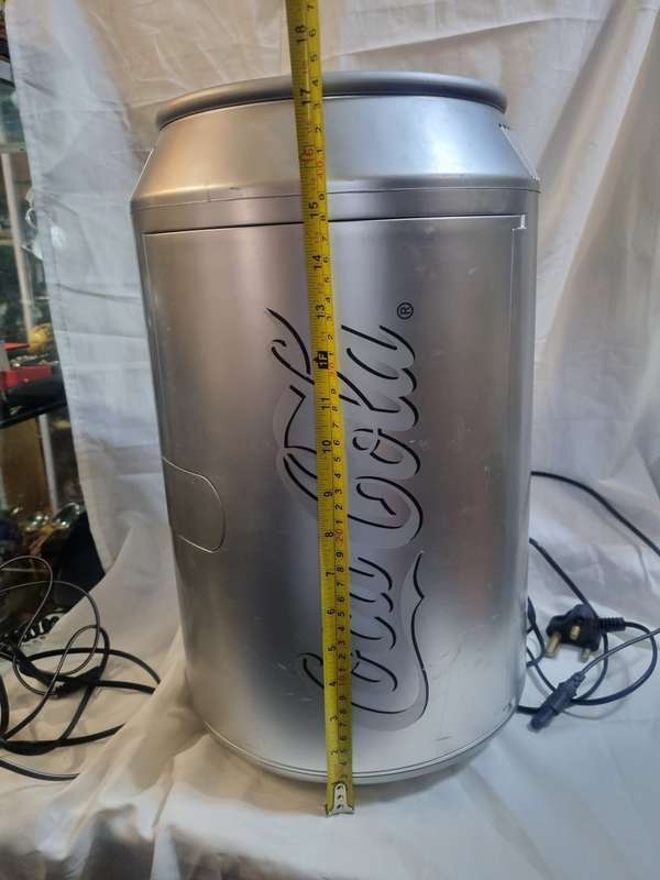 Coca-Cola mini can ac/dc fridge working