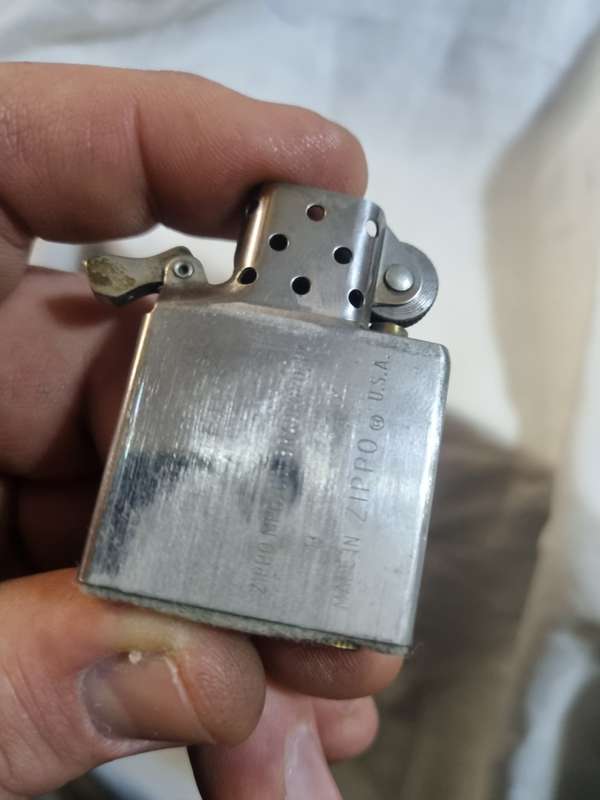 Vintage zippo lighter
