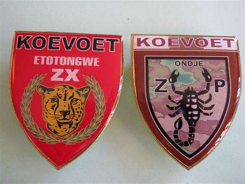 Koevoet comemorative set