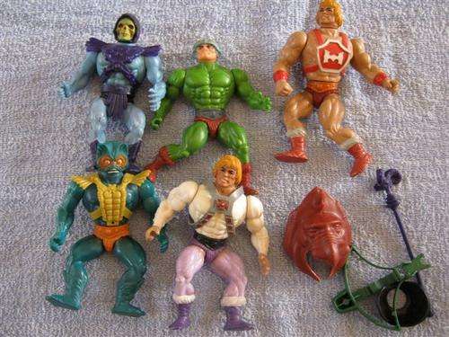 Collection of action dolls
