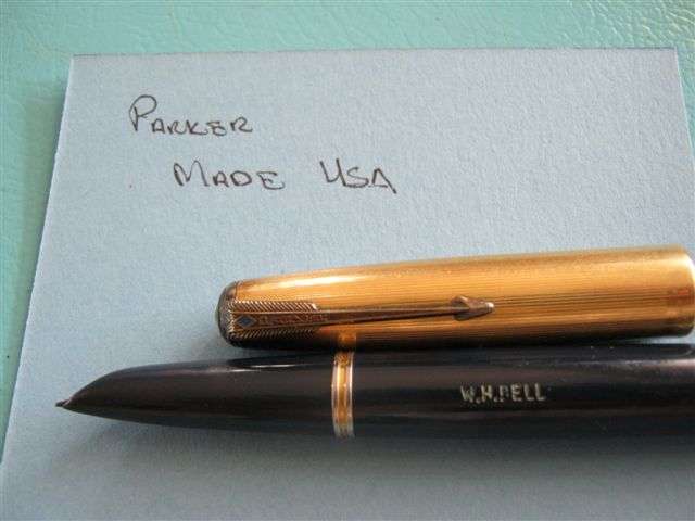 Parker Made in USAFountain Pen - note name on pen