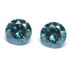 GENUINE BLUE DIAMOND 0.70CT MATCHING PAIRS!! RARE MATCHING COLOR AND SIZE