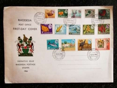 RHODESIA COVER WITH PEN SIGNATURES
