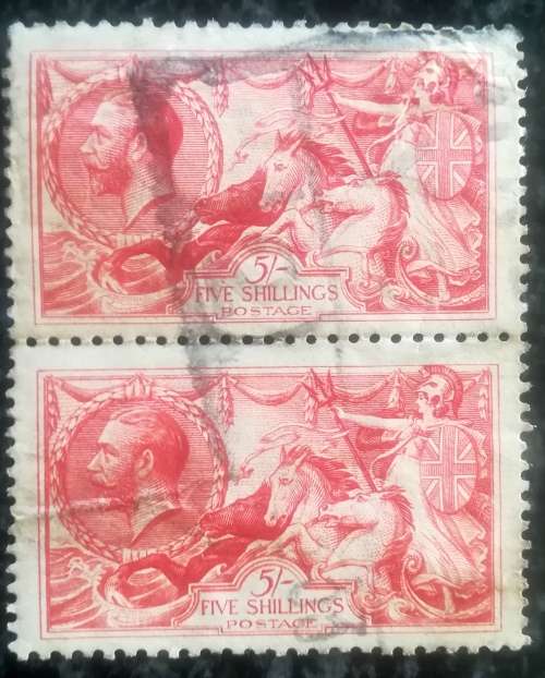 GB GEORGE V SEA HORSES