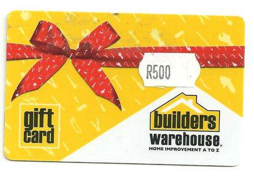 R500 BUILDERS WAREHOUSE GIFT VOUCHER