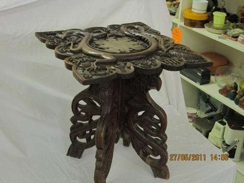 Oriental style side table