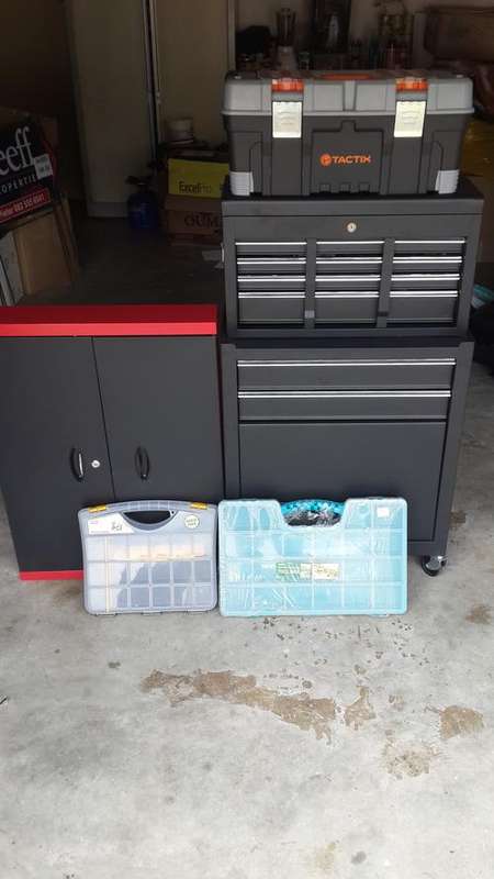 Set of Toolboxes for sale.