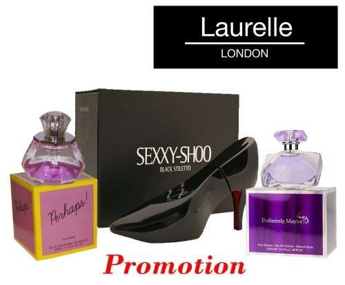 Laurelle London Perfumes. New to South Africa. Designer fragrances imported from the UK. Promotion.