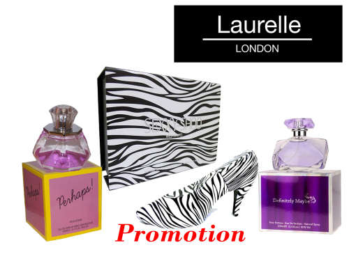 Laurelle London Perfumes. New to South Africa. Designer fragrances imported from the UK. Promotion.