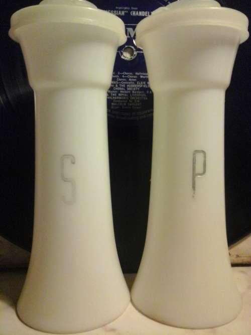 VINTAGE TUPPERWARE SALT AND PEPPER SHAKERS