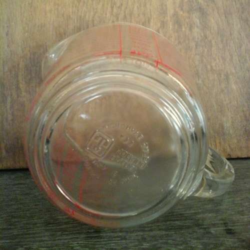 VINTAGE FIRE-KING 1 LITRE JUG - ANCHOR HOCKING USA