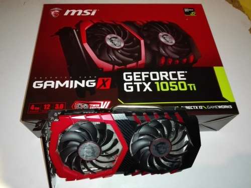 MSI Geforce GTX 1050Ti  Gaming X 4GB