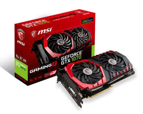 MSI Geforce GTX 1070 Gaming X 8GB