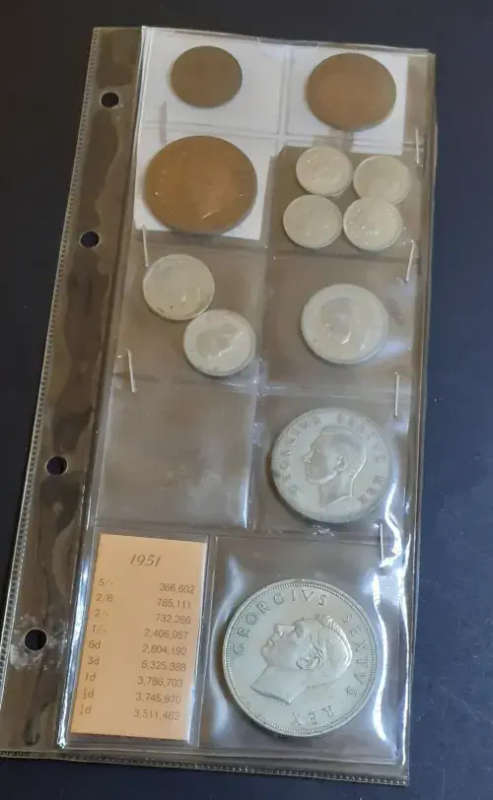 1951 Coin set