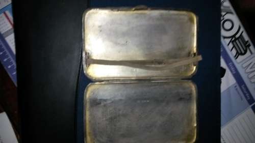 SILVER CIGARETTE CASE