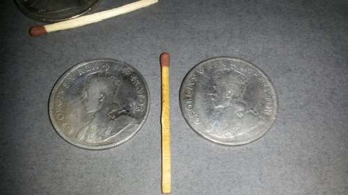 1927 & 1928 Two-shillings