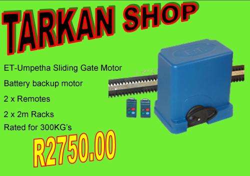 ET Umpetha Gate motor kit 300KG