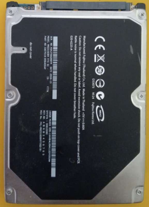 4 x Laptop HDD`s (SATA)