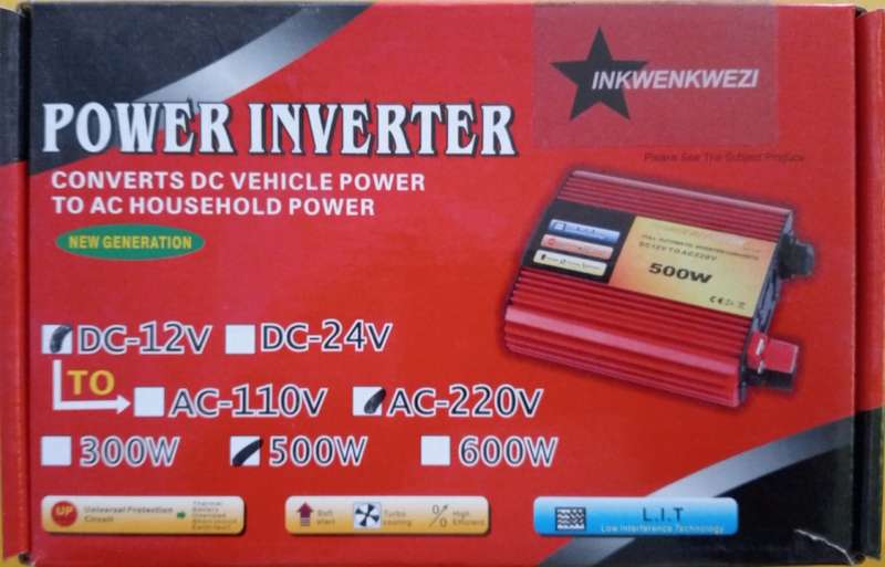 500W Inverter - NEW