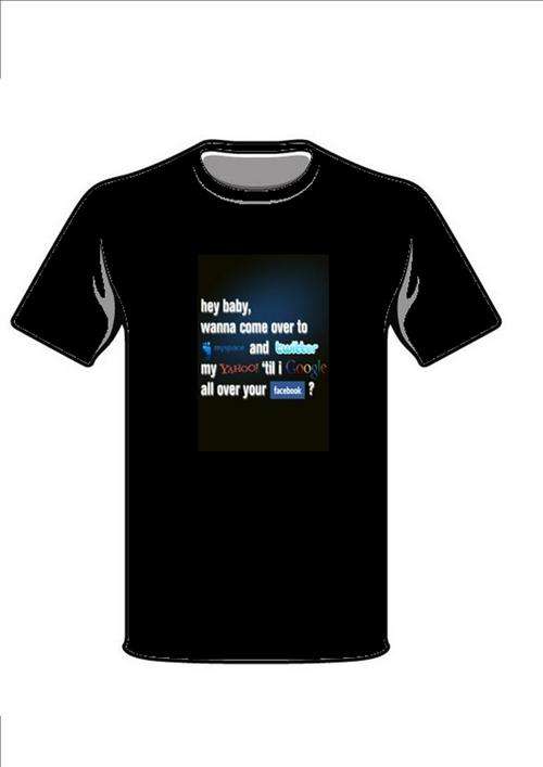 I wanna GOOGLE over your FACEBOOK
