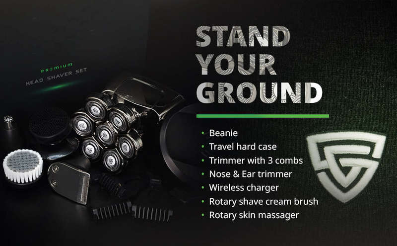 ScapeGear Premium Head sHaver Kit