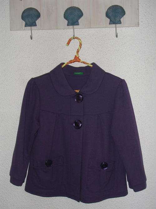 Cutie "BENETTON" Girls Jacket - Size : 5-6yrs (OR Height 140cm)