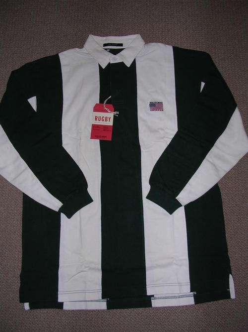 Leisure Long Sleeves 100% Cotton Dark Green Stripe Shirt (Size : XL)