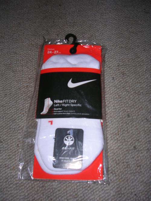 NIKE DRI FIT Socks - Size M (24cm-27cm)