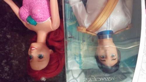 New prince Eric and Second hand singing  Ariel