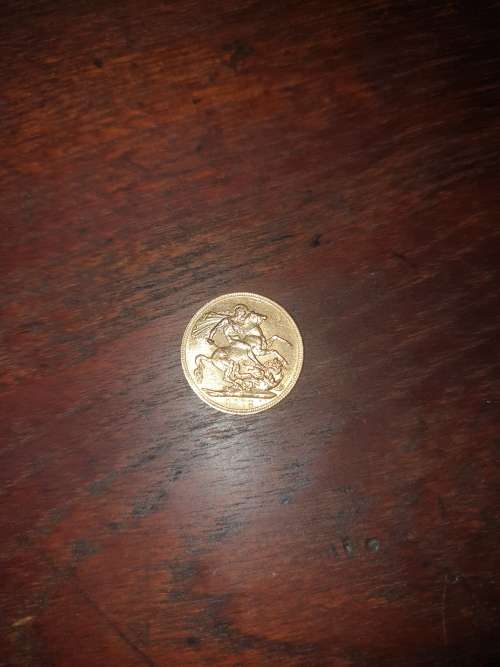 1912 Gold Sovereign - King George V Coin