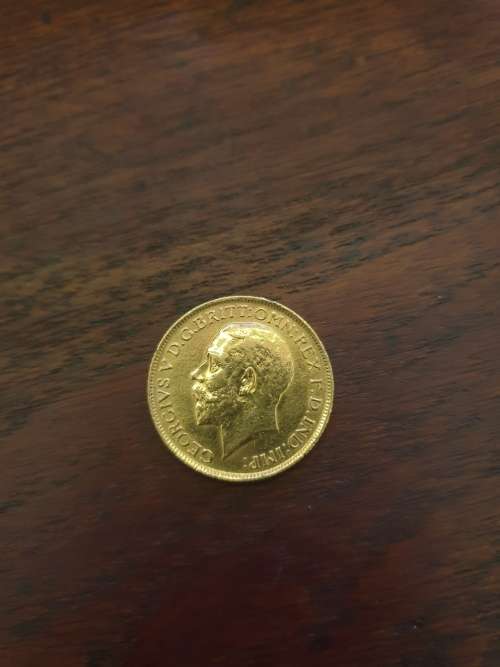 1912 Gold Sovereign - King George V Coin
