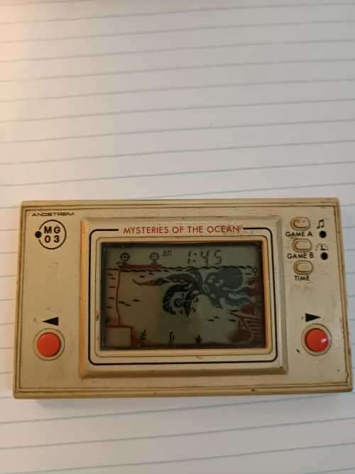 Angstrem Mysteries of the Ocean Antique 1980s Videogame Console MG03(Offers Welcome)