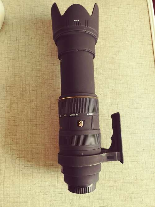 Sigma APO 50-500mm f4-6.3 EX DG HSM Lens for Canon digital SLR camers.