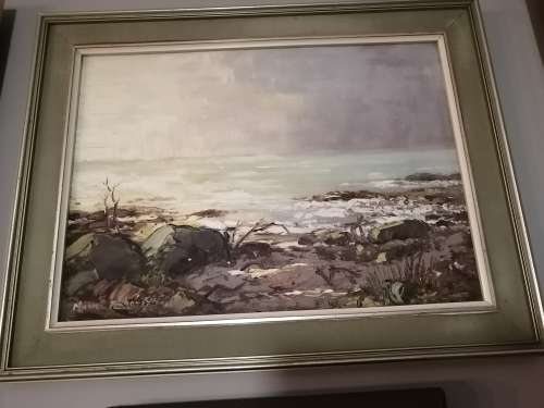 Michael Albertyn original oil on board - Investment Art