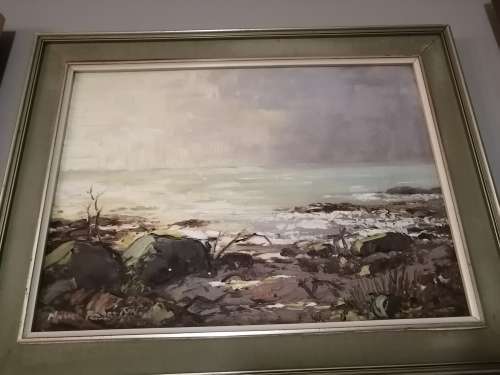 Michael Albertyn original oil on board - Investment Art