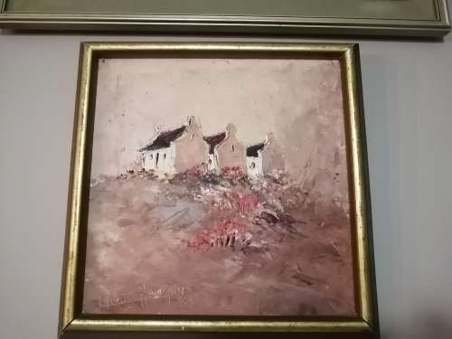 Lynette Hamman original oil on board