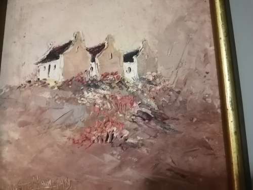 Lynette Hamman original oil on board