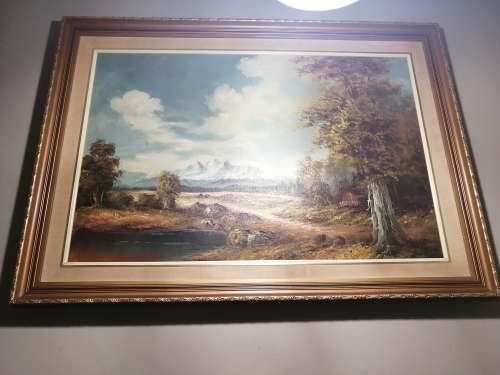 Original oil on board - C. Loft