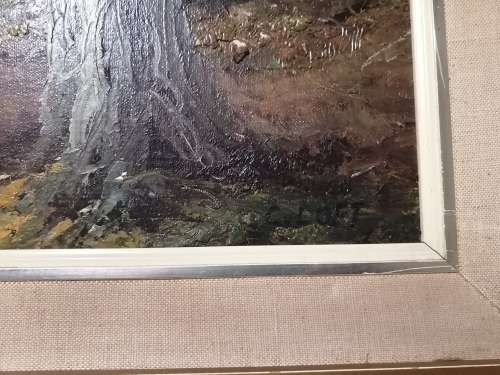 Original oil on board - C. Loft