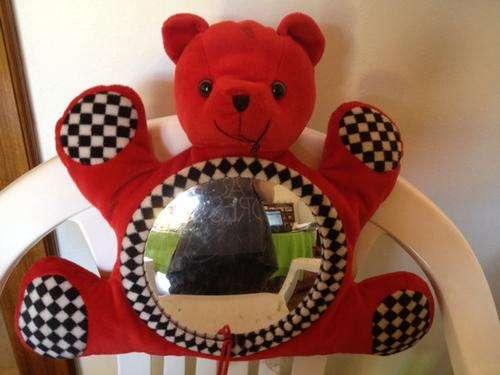 Teddy Bear Mirror and tiny love 1st book *FREE POSTAGE*