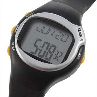 Fitness watch with Heart Monitor & Calorie Counter