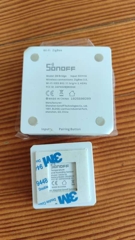 Sonoff ZF Bridge + Temp sensor