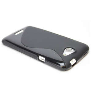 HTC One X Hard silicone cover (Black) ***Free Shipping***