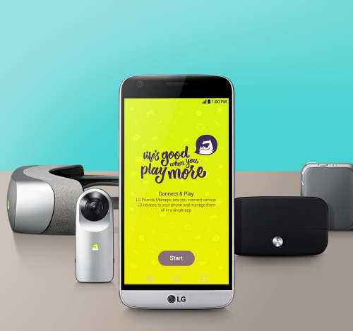 LG G5 H850 - Titan with CAM Plus - Modular Type Smartphone