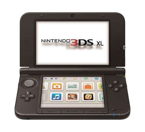 Nintendo 3DS XL(Blue/Black) + 32GB SD Card + Optional(Circle Pad Pro and 2 Games)