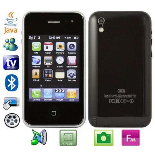 New 3.2" TV Dual sim Touch screen JAVA, Bluetooth, FM, Cell Phone